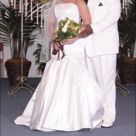 Demetrios Bridal Mermaid style Wedding Gown - Picture 4 of 7